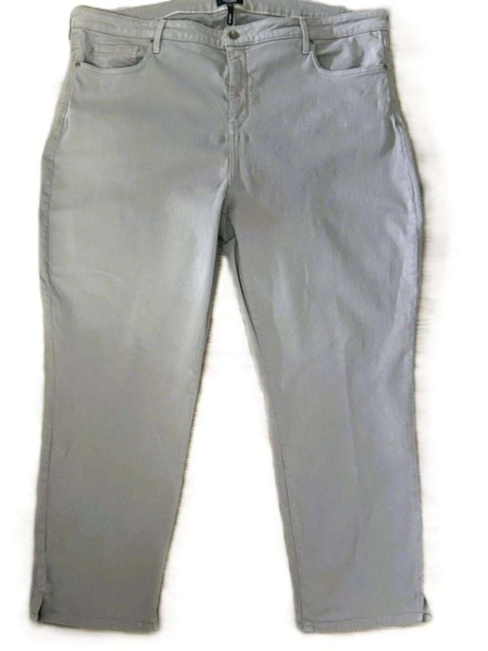 Curves 360 NYDT sz 22 Short Ladies Pants Gray Style CFOZ2637S Read